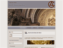 Tablet Screenshot of casadavaca.jagoz.com